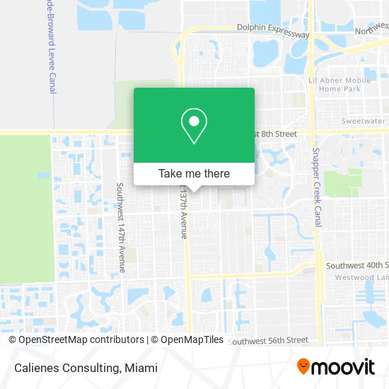 Calienes Consulting map