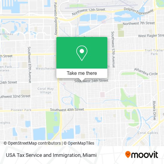 Mapa de USA Tax Service and Immigration