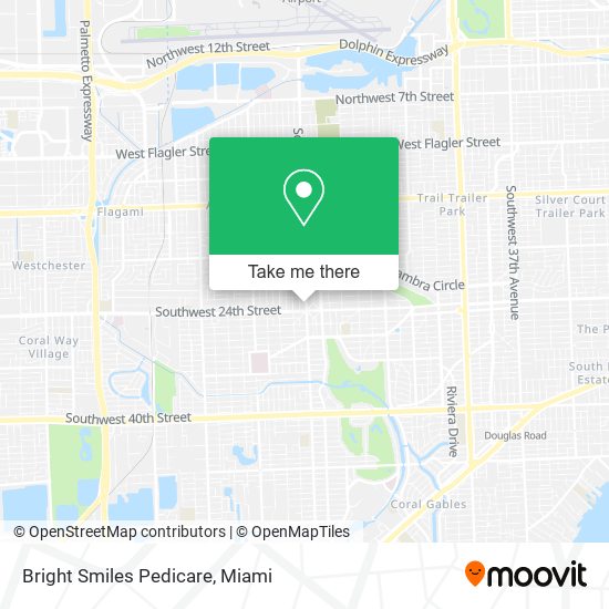 Bright Smiles Pedicare map