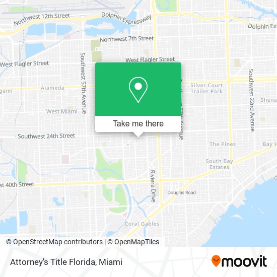 Mapa de Attorney's Title Florida