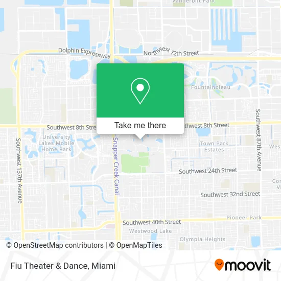 Mapa de Fiu Theater & Dance