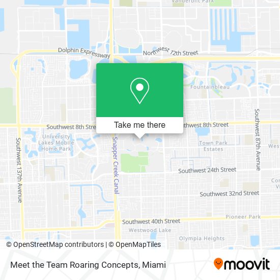 Meet the Team Roaring Concepts map