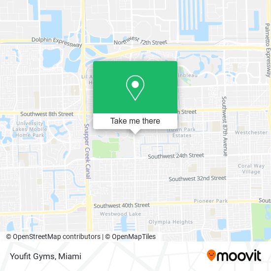 Youfit Gyms map