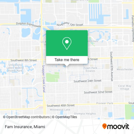 Fam Insurance map