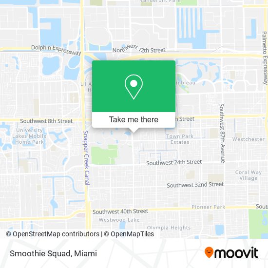 Mapa de Smoothie Squad