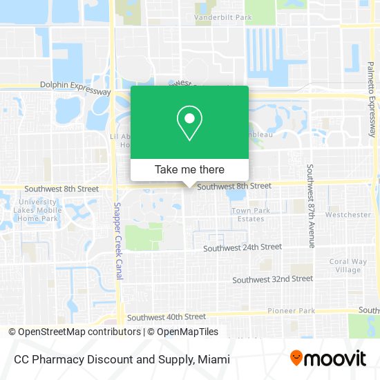 CC Pharmacy Discount and Supply map