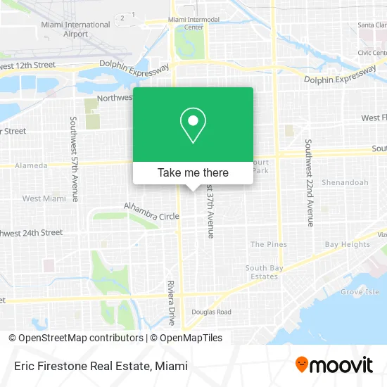 Eric Firestone Real Estate map