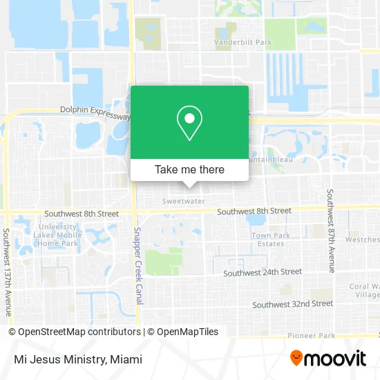Mi Jesus Ministry map