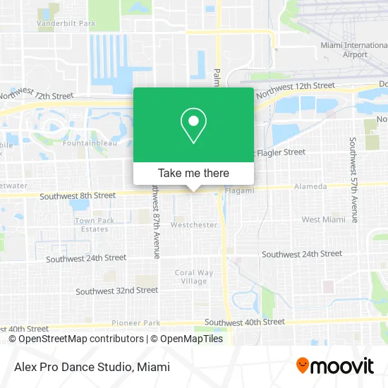 Alex Pro Dance Studio map