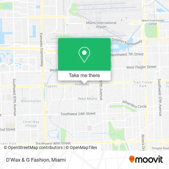 D'Wax & G Fashion map