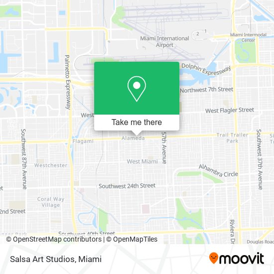 Salsa Art Studios map