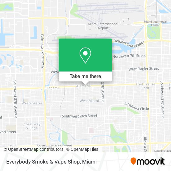 Mapa de Everybody Smoke & Vape Shop