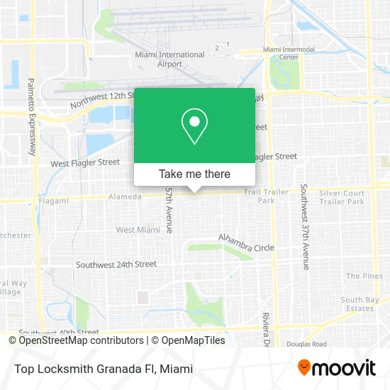 Top Locksmith Granada Fl map