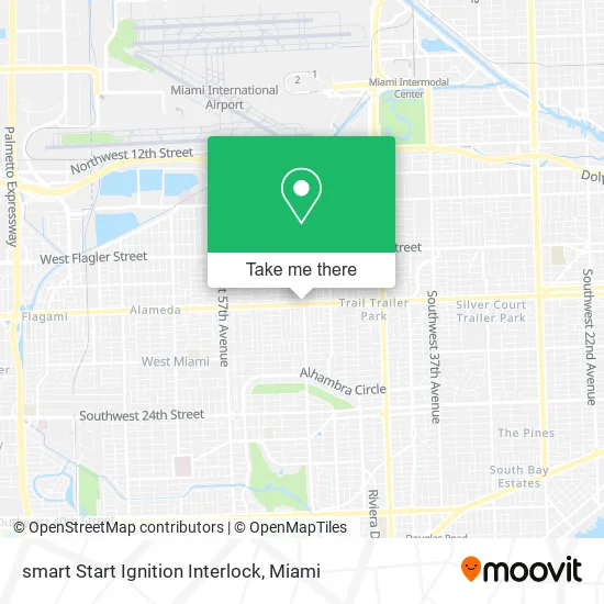 smart Start Ignition Interlock map