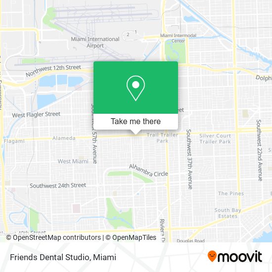 Mapa de Friends Dental Studio