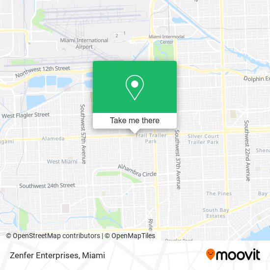 Zenfer Enterprises map