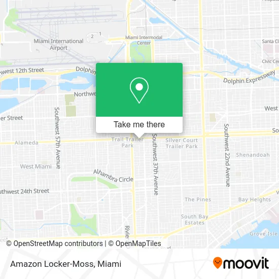 Amazon Locker-Moss map