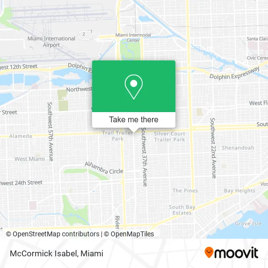 McCormick Isabel map