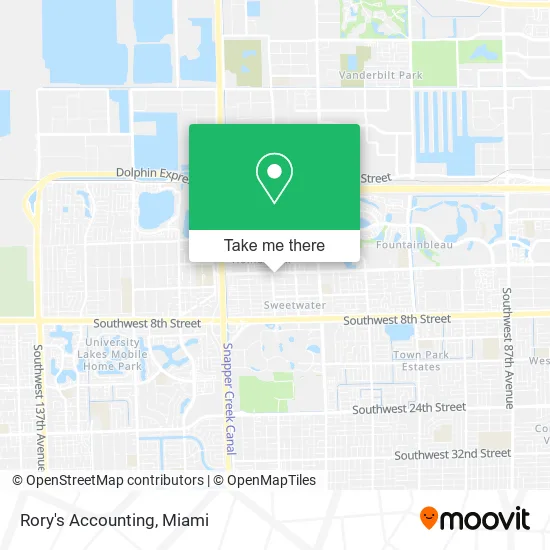 Mapa de Rory's Accounting