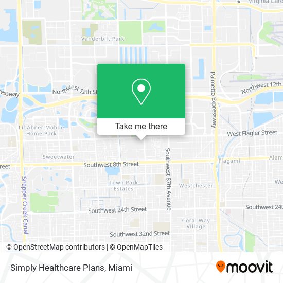 Simply Healthcare Plans map