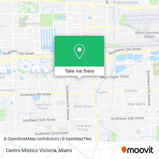 Centro Mistico Victoria map