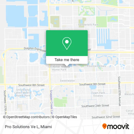 Mapa de Pro Solutions Ve L
