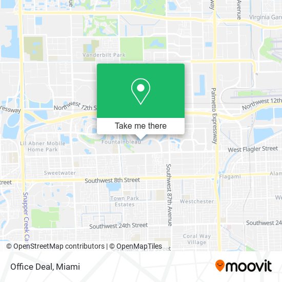 Mapa de Office Deal