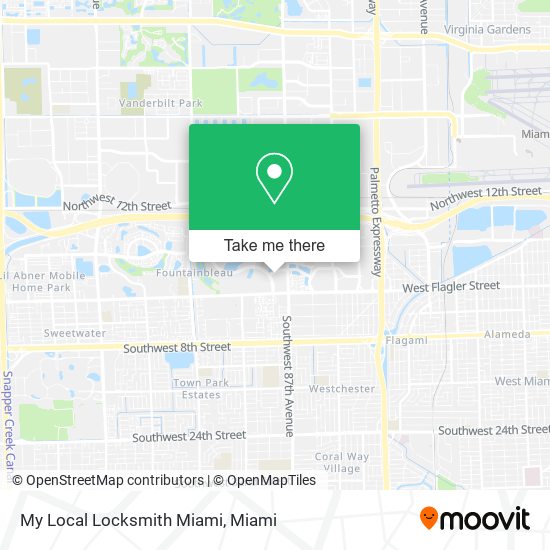 Mapa de My Local Locksmith Miami
