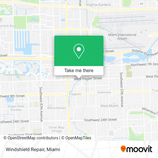 Windshield Repair map