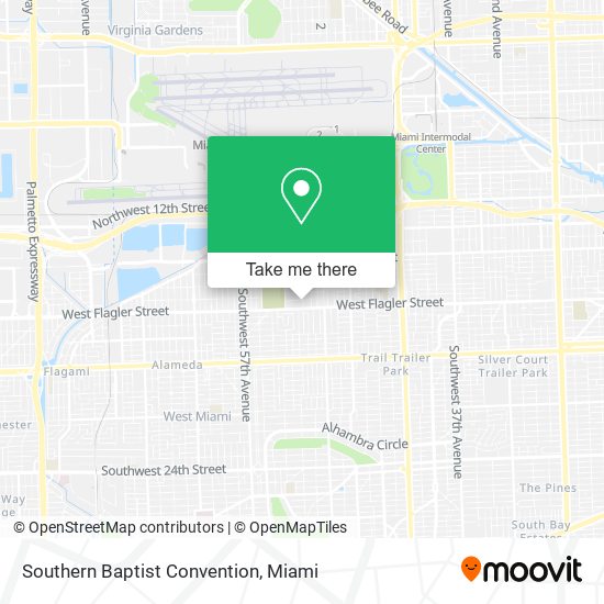 Southern Baptist Convention map