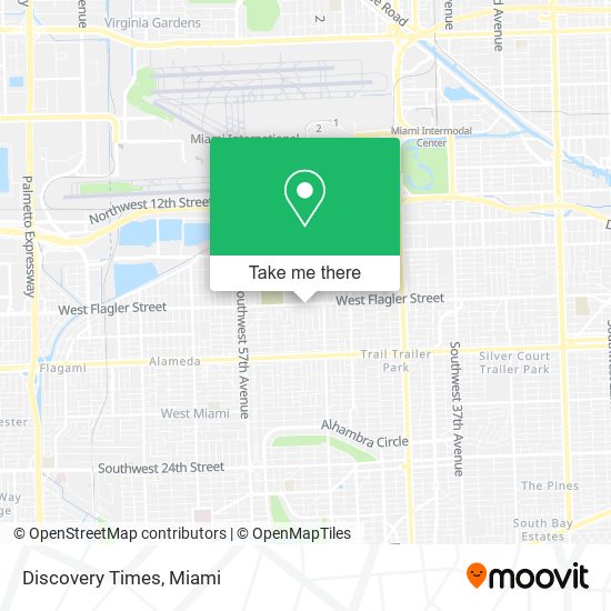 Discovery Times map