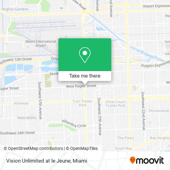 Vision Unlimited at le Jeune map