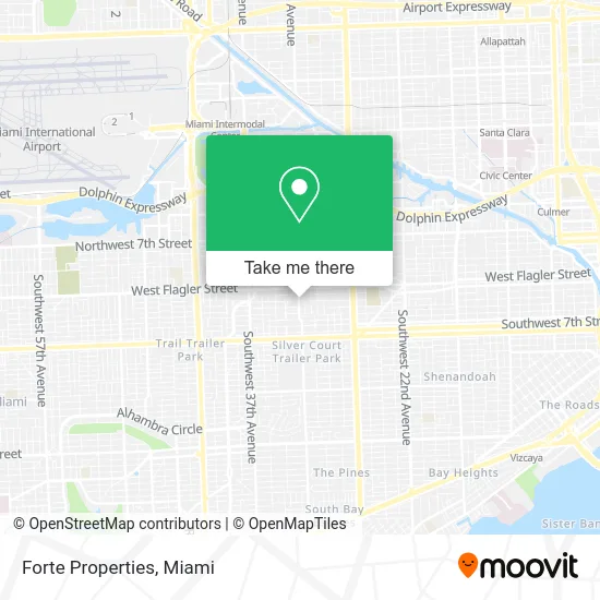 Forte Properties map