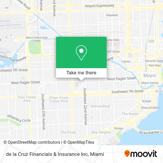 de la Cruz Financials & Insurance Inc map