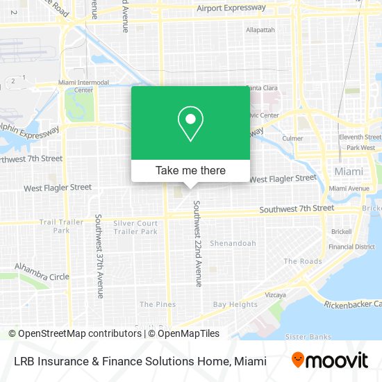 LRB Insurance & Finance Solutions Home map