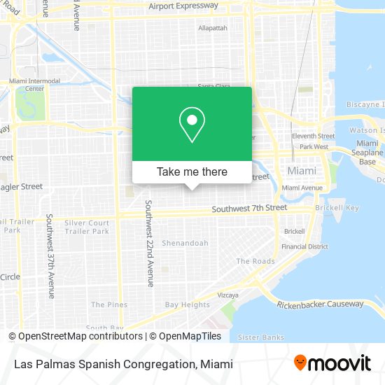 Las Palmas Spanish Congregation map