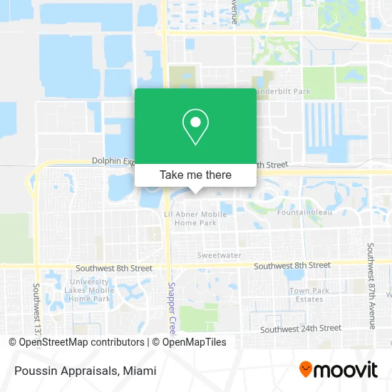 Poussin Appraisals map