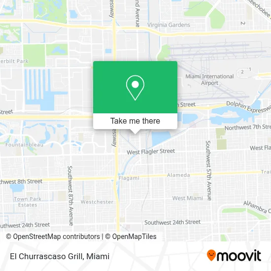 El Churrascaso Grill map