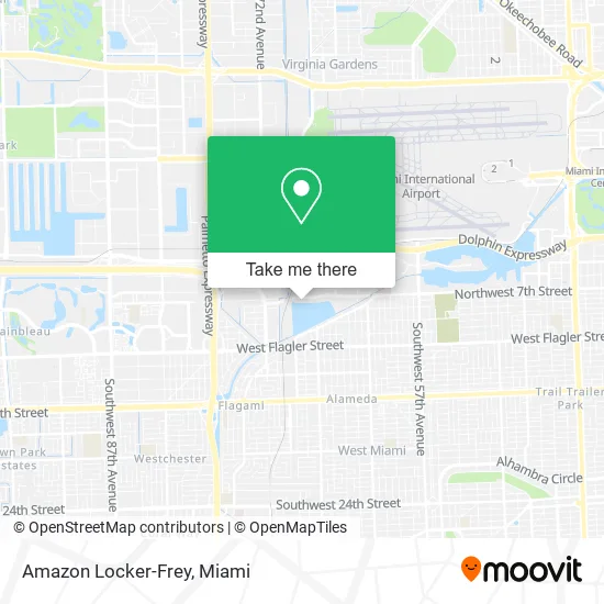 Amazon Locker-Frey map