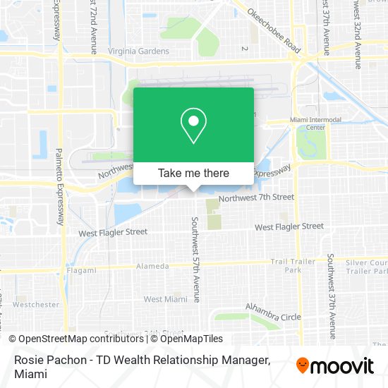 Mapa de Rosie Pachon - TD Wealth Relationship Manager