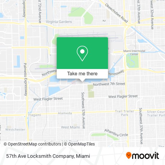 57th Ave Locksmith Company map