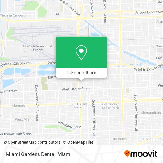 Miami Gardens Dental map