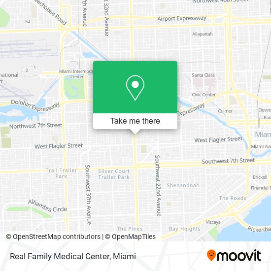 Real Family Medical Center map