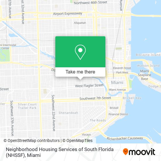 Mapa de Neighborhood Housing Services of South Florida (NHSSF)