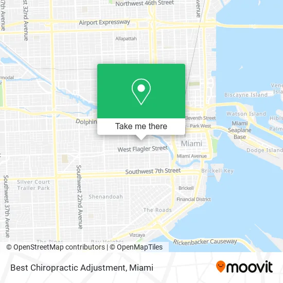 Best Chiropractic Adjustment map