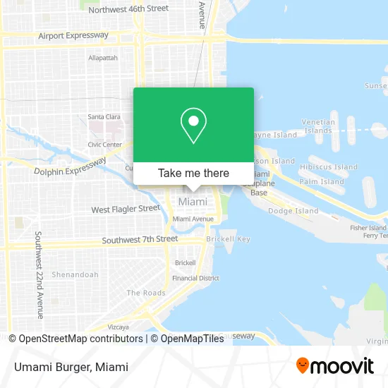 Umami Burger map