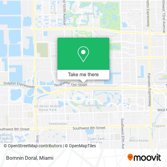 Bomnin Doral map