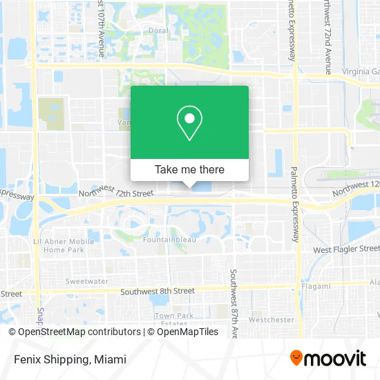 Fenix Shipping map
