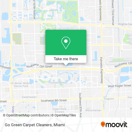 Mapa de Go Green Carpet Cleaners