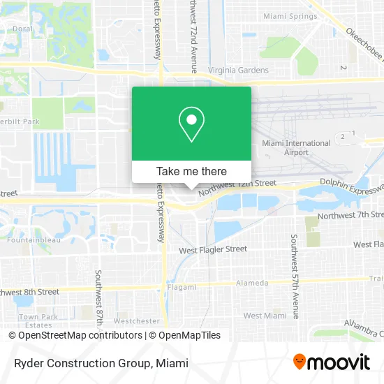 Ryder Construction Group map